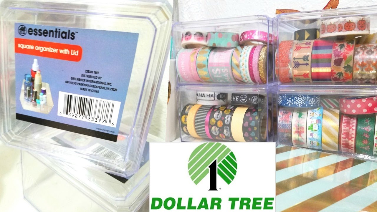 How to Store Washi Tape - Bellewood Cottage