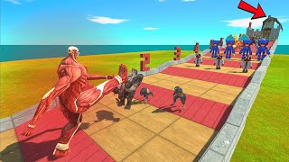 Colossal Titan Battles 10 INSANE Monster Levels! - Animal Revolt Battle Simulator