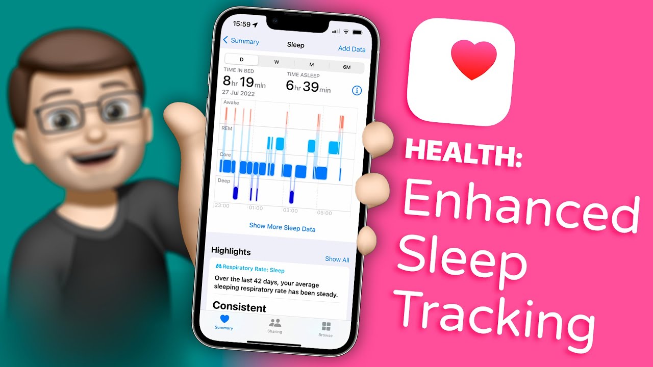 How to use Enhanced Sleep Tracking in Health ⭐ iOS 16 Tips 