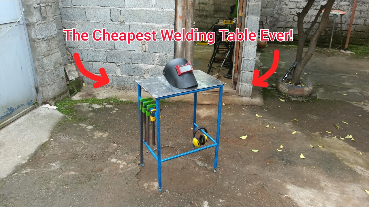 The Cheapest Welding Table You’ll Ever See!🔥 - YouTube