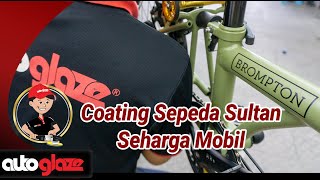 Detailing & Coating Salon Sepeda Seharga Mobil, Anj#y - Brompton Explorer