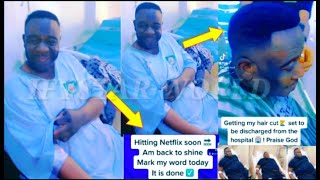 Mr.Ibu SING and DANCE as He LEAVES The Hospital Finally To NETFLIX Movie Set #shorts #trending