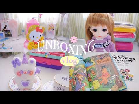 𝐔𝐧𝐛𝐨𝐱𝐢𝐧𝐠 𝐯𝐥𝐨𝐠..⋆。⋆☂˚ แกะพัสดุจากไอจี shopee/ รับเลี้ยงน้องBJD/ ซื้อจานชามน่ารักจากโกดังมือ2