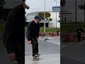 Heelflip hip skateboarding