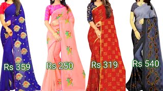 Latest Daily Wear Sarees Design 2022 Beautiful Daily Use Saree Collection Daily Wear Saree