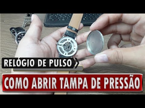 Vídeo: Como Abrir A Tampa Do Relógio