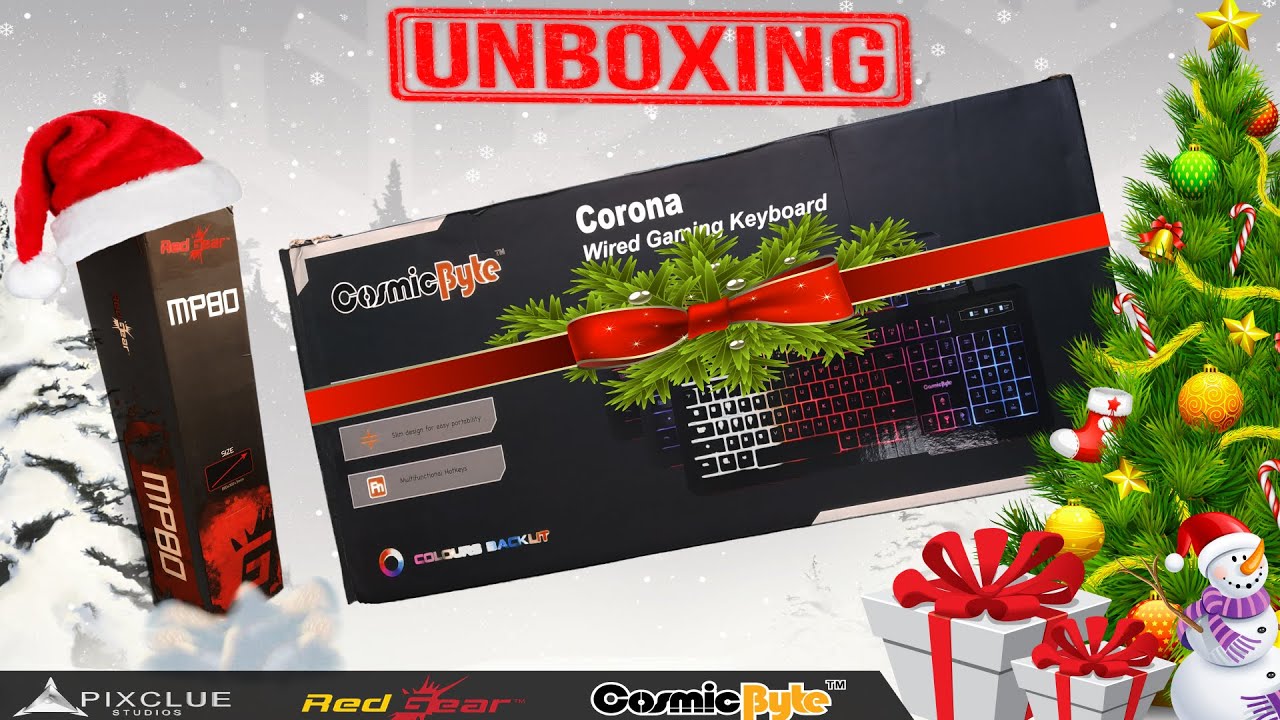 Unboxing Budget RGB Gaming Keyboard and Mousepad - YouTube