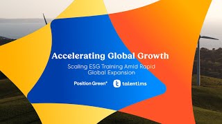 Global growth: Position Green Scales ESG Training with TalentLMS