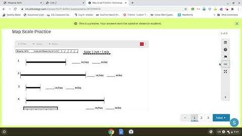 Using a Ruler in a Schoology Assessment