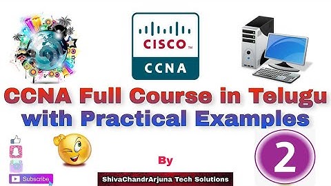 CCNA Free Course in Telugu | MODULE 1 Switch basic configuration,Networking Essentials | BY MVSR
