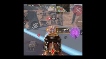 Solo vs squad Arbic player in the lobby #codm #codmcollateral #callofduty #codmobile