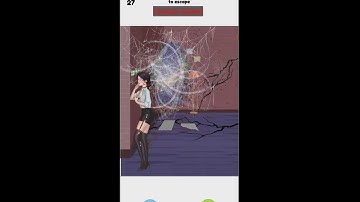 Annoying Puzzle Game 2 level 27 help the girl disguise herself to escape