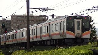 E129系B6編成 信越本線下り1323M 柏崎→新潟