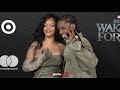 Rihanna and A$AP Rocky arrive at &#39;Black Panther: Wakanda Forever&#39; Premiere in LA