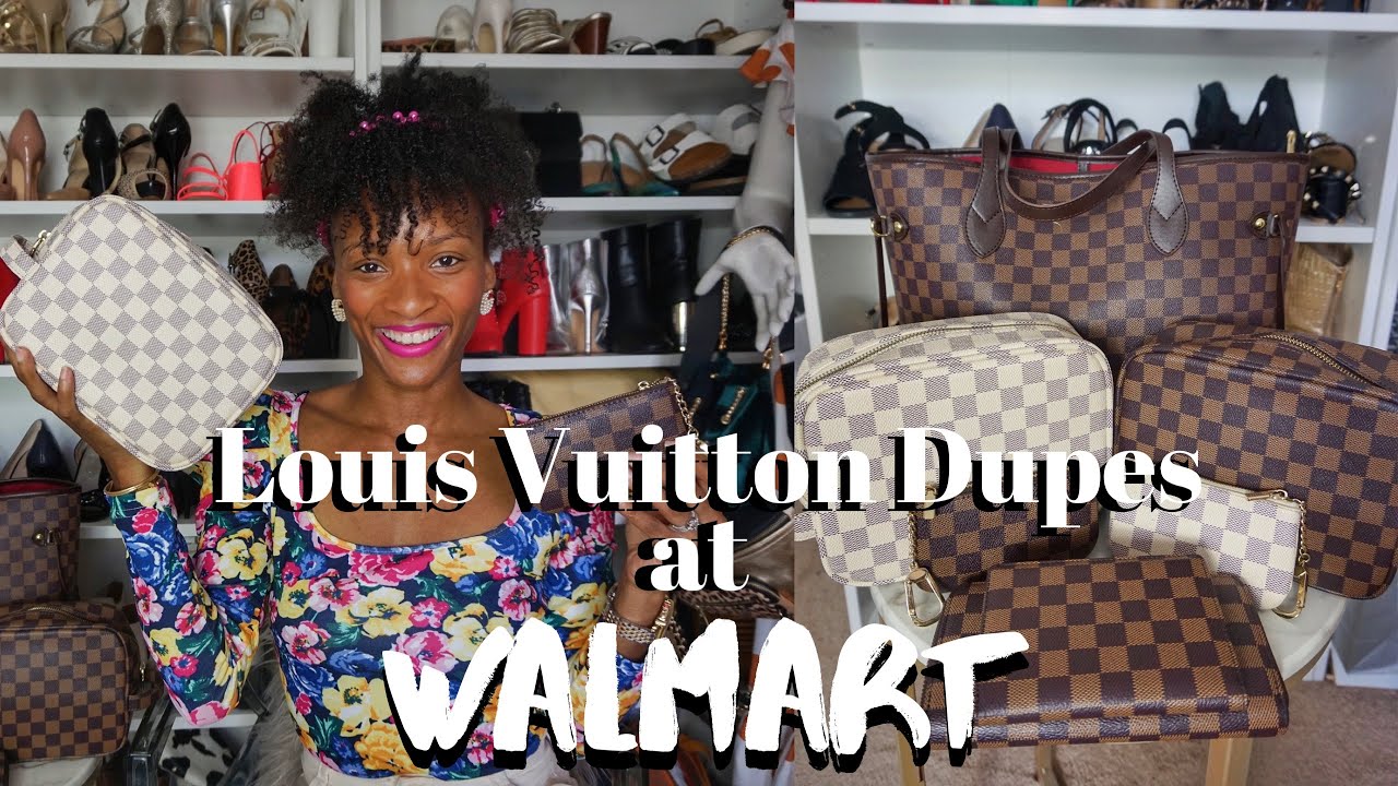 Louis Vuitton Dupes At Walmart! | My Collection | Vida Fashionista - YouTube