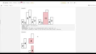 Largest Rectangle in Histogram