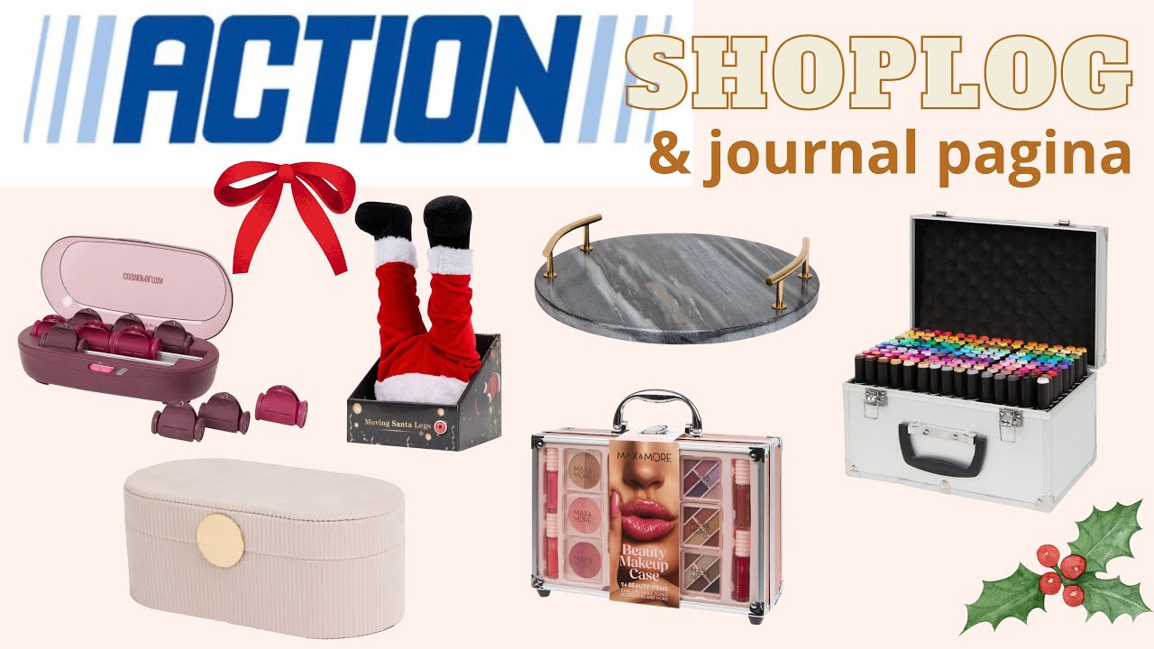 Action shoplog en journal pagina