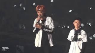 160731 EXO'rDIUM 찬열 엔딩 멘트