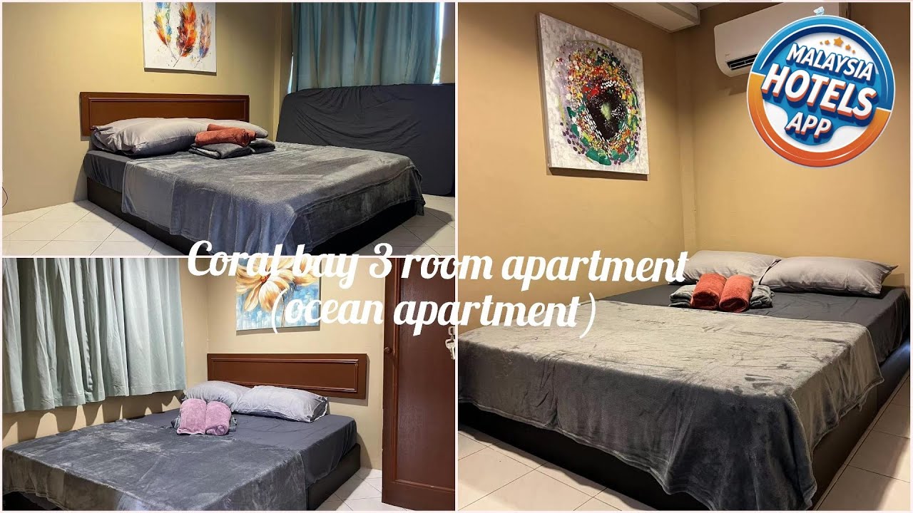 CORAL BAY APARTMENT 3room (Ocean apartment) | Pangkor, Malaysia | Hotel Review 🛏️