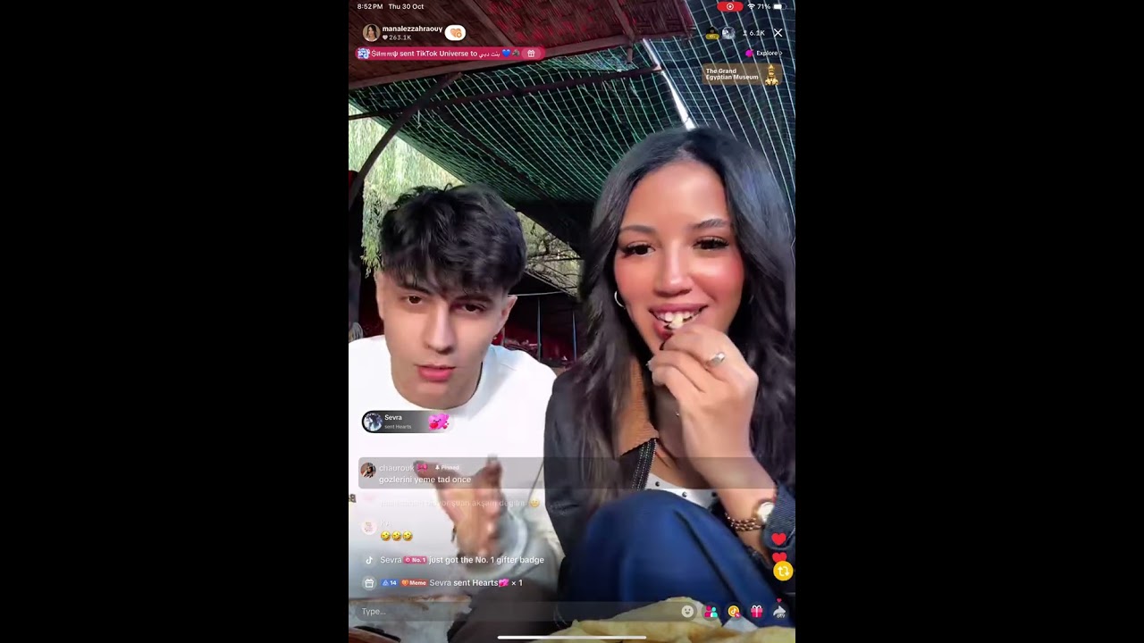 لايف منال❤️‍🔥سافاش #savman #manalezzahraouy #savaşbozkaya #منال #savaş #keşfet 