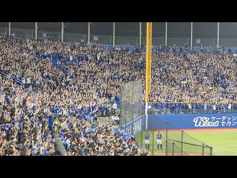 中日ドラゴンズ 中田翔のホームランに狂喜乱舞するレフトスタンド | 2024.3.29 vs.東京ヤクルトスワローズ