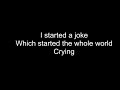 I STARTED A JOKE | HD With Lyrics | BEE GEES cover by Chris Landmark