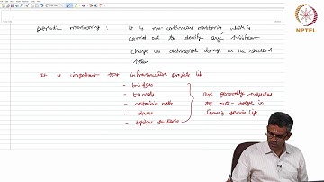 Short term and long term Structural Health Monitoring (SHM) - Part 1