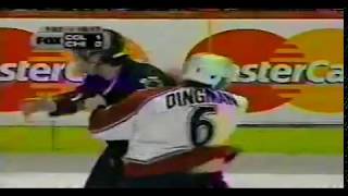 Bob Probert vs Chris Dingman round one 1999/3/21