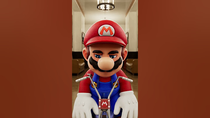 Mario in The Shining