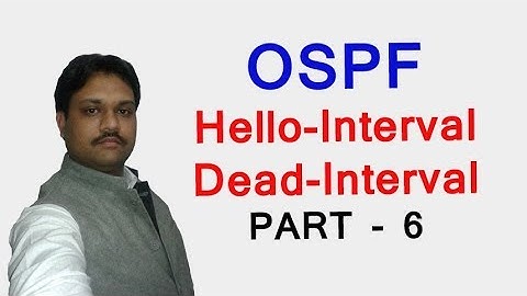 OSPF || Hello-interval || Dead-interval || manual configuration || Tech Guru Manjit