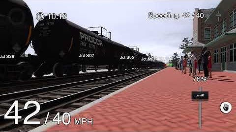 Trainz Simulator 3 Railfanning CNW oil tank train with a BNSF Fakebonnet dash 9 Leader