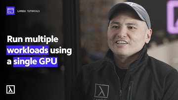 Tutorial: Run multiple workloads using a single GPU