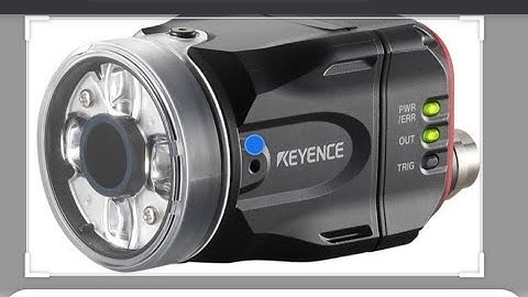 IV 500CA Keyence vision system New quick setup guide for beginners