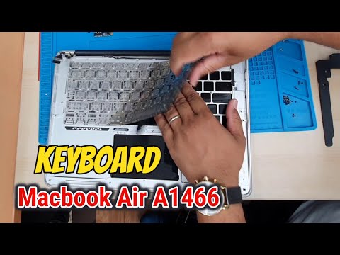 Tastiera MacBook Air 13 A1466 Con Poggiapolsi E Altoparlanti – Grado B+ (2013-2017)