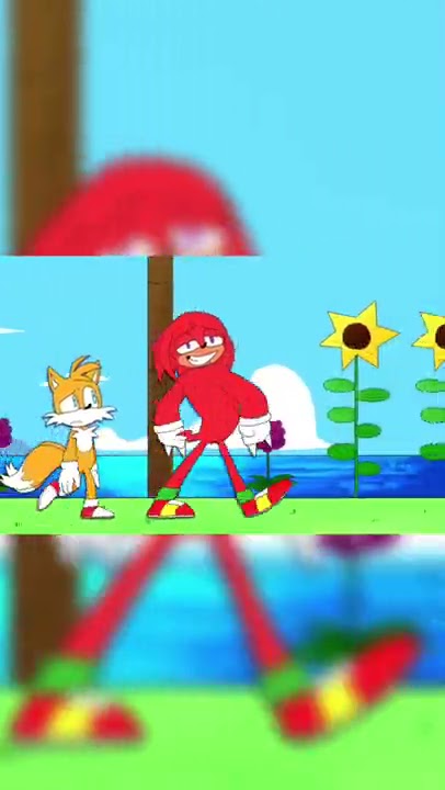 Dr. Livesey walk (but it’s Knuckles)