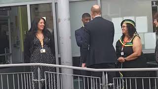 HRH Prince William visited us a The Powerhouse in Moss Side.