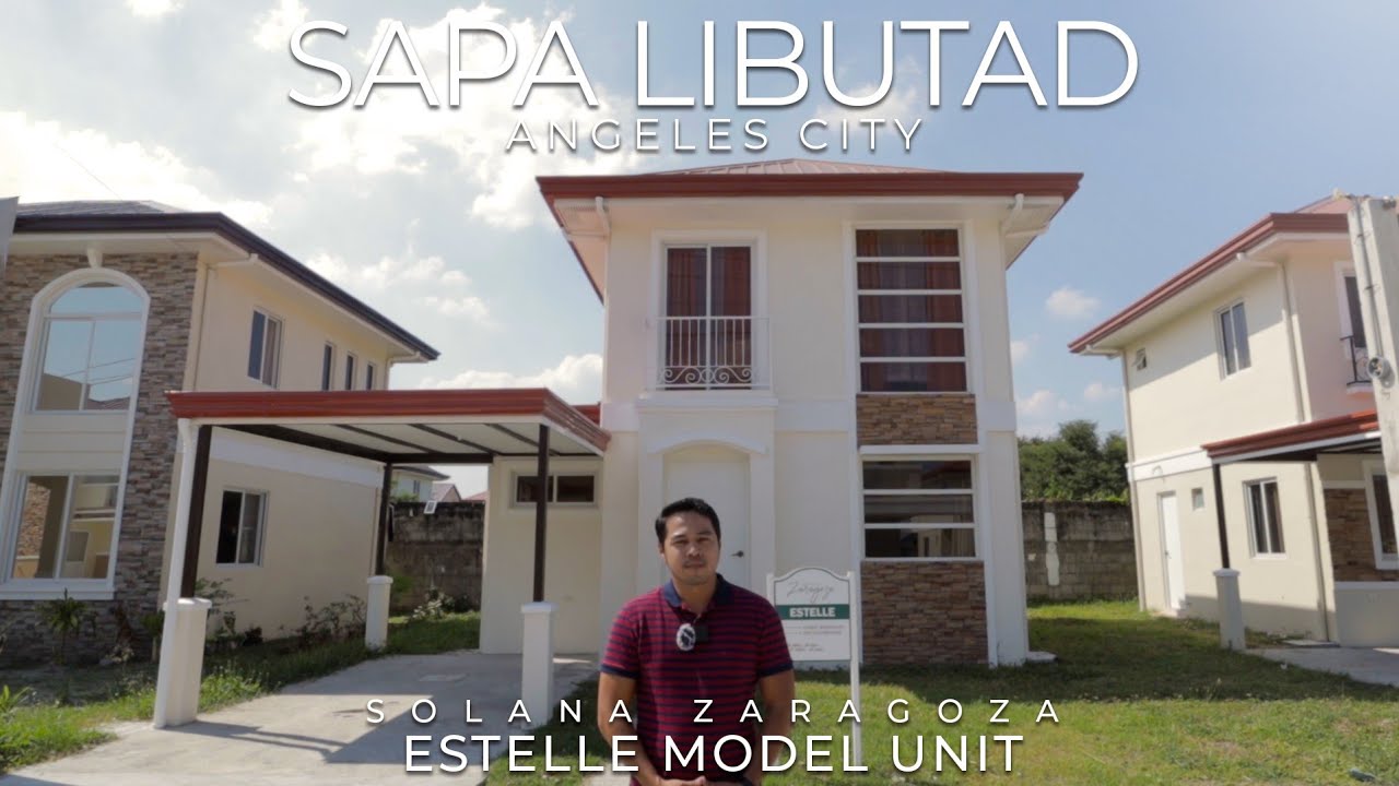 Solana Zaragoza Estelle | Angeles City Pampanga | House & lot for sale  Philippines | House Tour