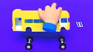 In The Bus Song | Bus Fun Song with Animals | Nursery Rhymes and Kids Songs | Pilli Go Rhymes