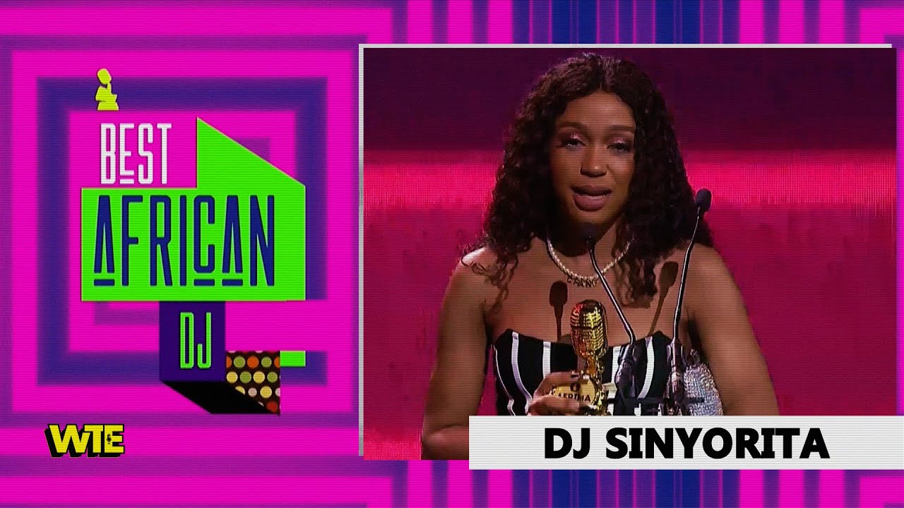 Dj Sinyorita Wins The "Best African DJ" 2021 AFRIMA AWARDS WTE