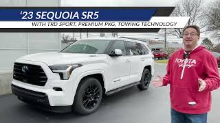 2023 Sequoia SR5 LOADED  TRD Sport, Premium, Towing Technology!