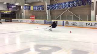 Underhandling-Puckcontrol