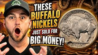 7 BUFFALO NICKELS RECENTLY SOLD AT A COIN AUCTION FOR GOOD MONEY