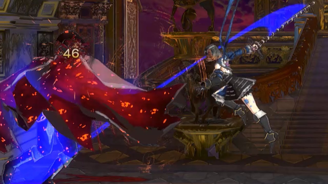 Bloodstained RotN IGA HARD Mode No Damage (E Sword Whip) YouTube