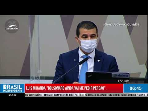 Luis Miranda fala que vai ‘derrubar a República’ na CPI da Covid