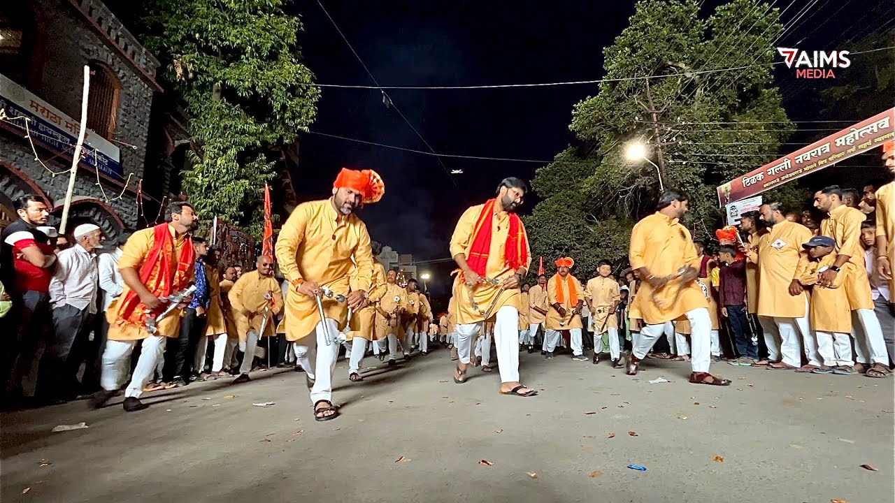 श्री अमोल(राजे)भोसले लेझीम संघ अक्कलकोट शिवजयंती 2024  #akkalkot #shivjayanti  #lezim