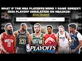 NBA Playoffs BUT EVERY Series IS GAME 7! SIMULATION on NBA2K20! Win Or Go Home!