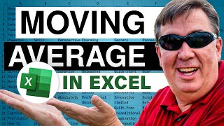 Excel - How to Calculate a Moving Average - Episode 512