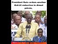 President Ruto orders another Ksh10 reduction in diesel prices,