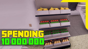 Trader Life Simulator Spending 10 Million Dollar On My New Shop Part 4 (No Commentary)