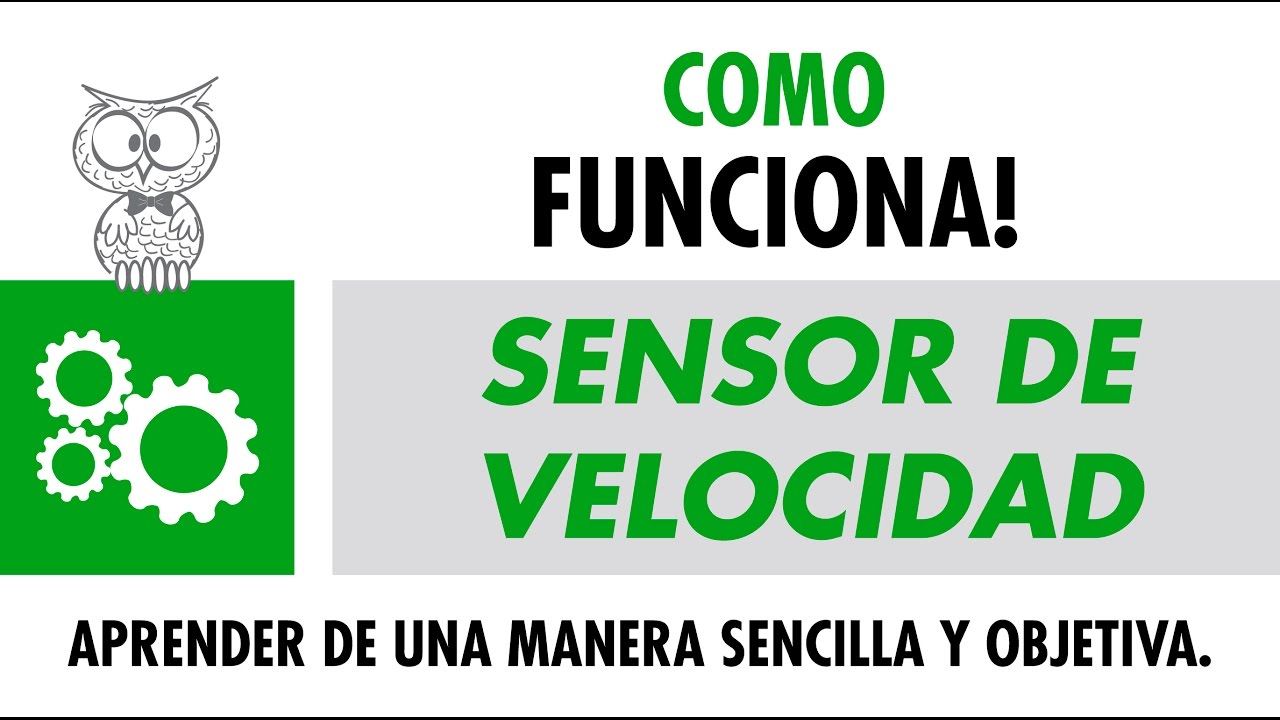 Como Funciona Sensor De Velocidad Youtube